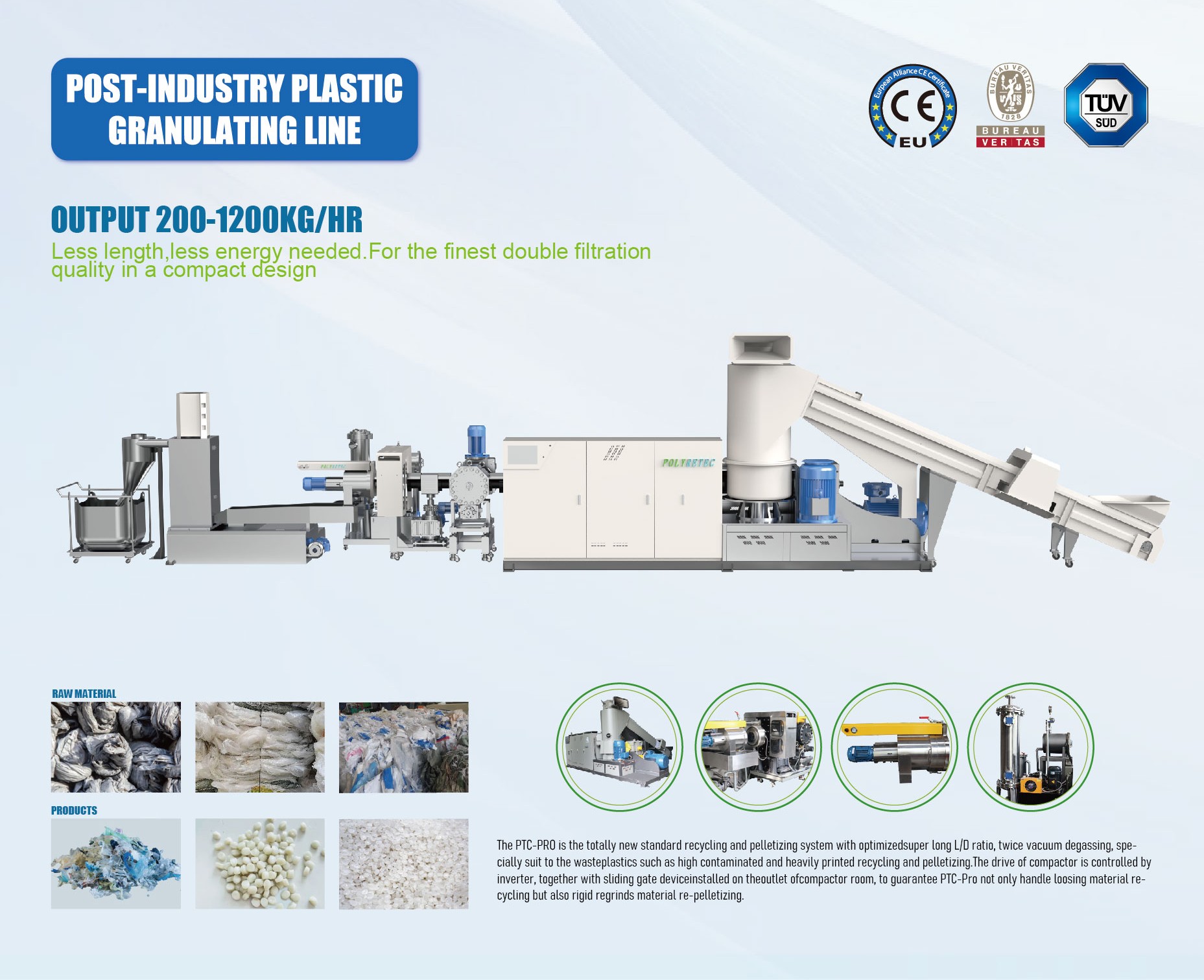  recycle post-industrial plastic waste